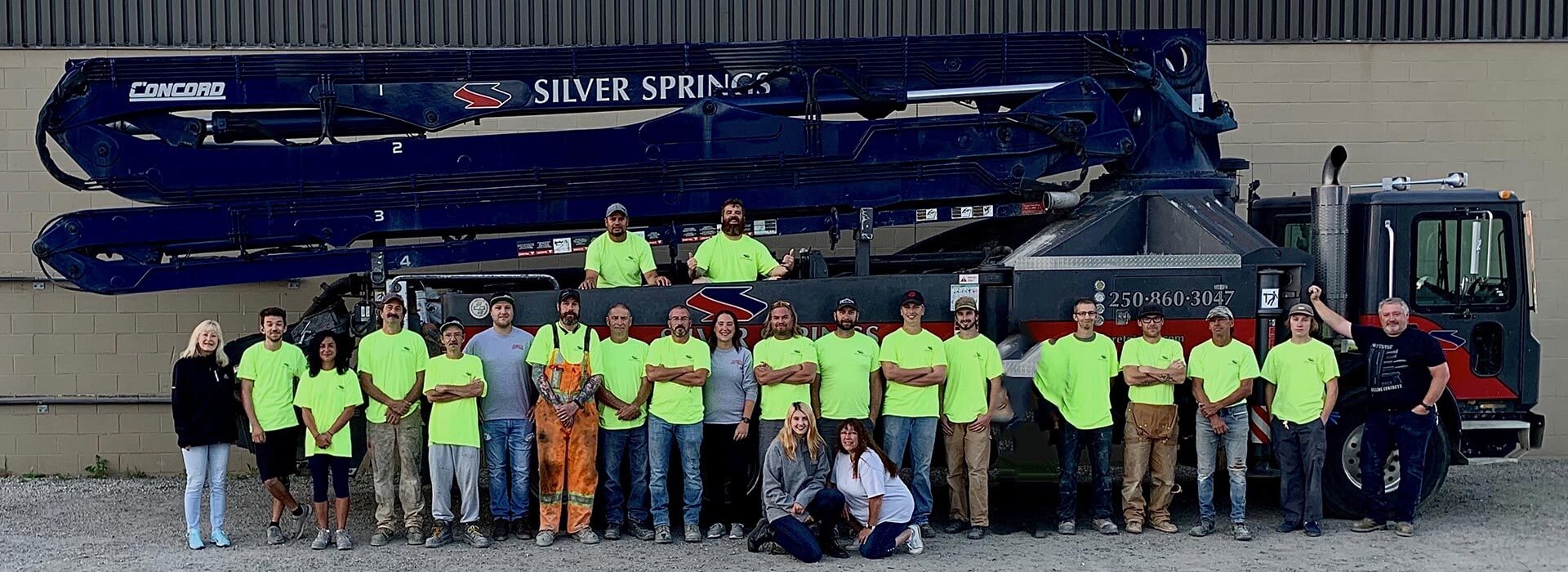 Silver Springs Concrete project in the Okanagan