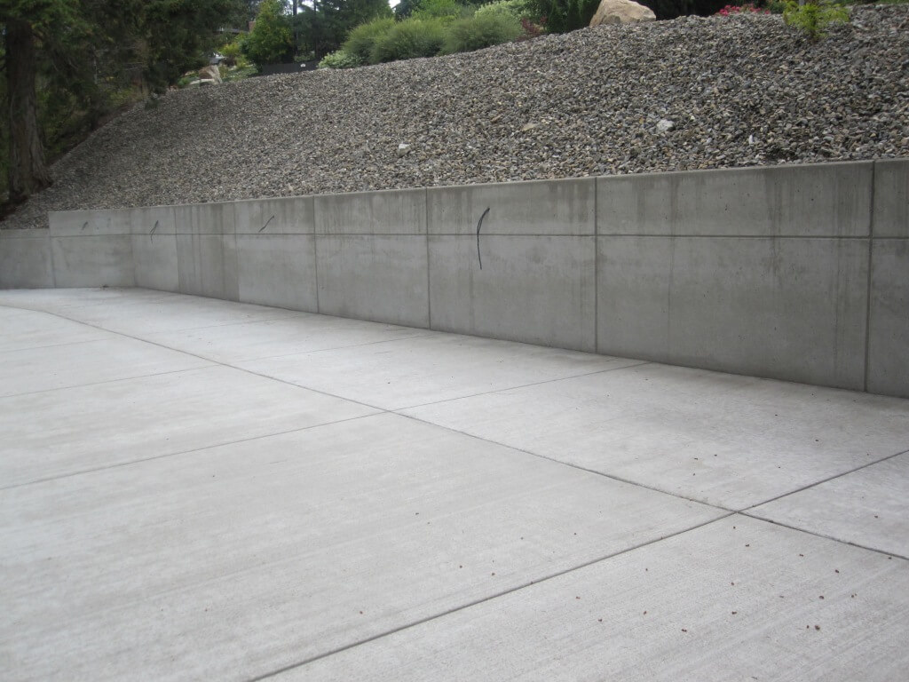 California broom finished driveway