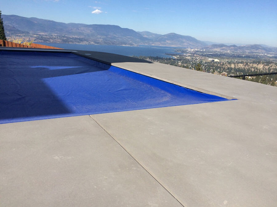 Decorative Sand concrete finish