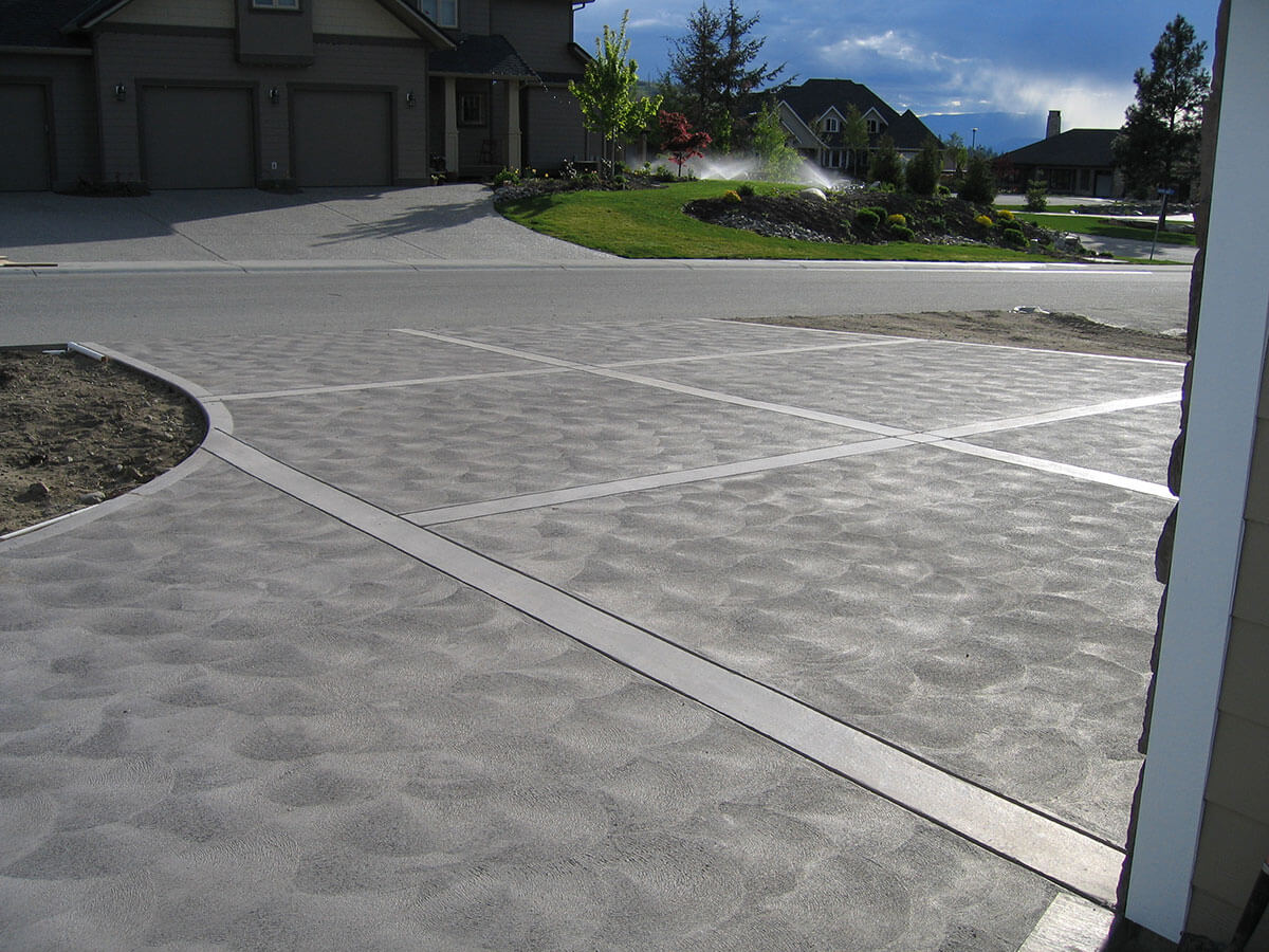 Swirl Finish concrete finish